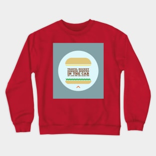 Travel Hockey Dinner Times Crewneck Sweatshirt